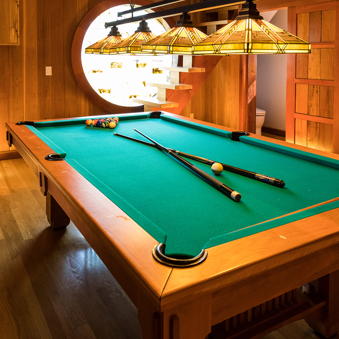 Billiards and Theatre Rooms